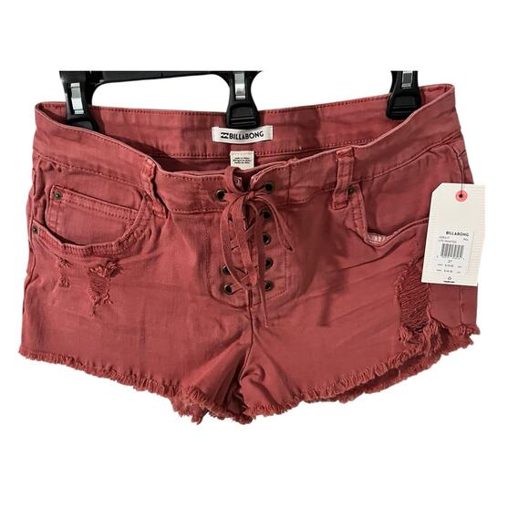 NWT Billabong “Light Hearted” Shorts – Size 27 – Dusty Rose – MSRP $59.95 - Picture 7 of 9
